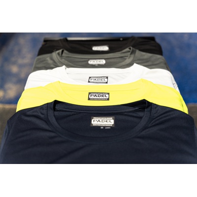 Padel t-shirt dames 2023 Padel Sportswear ademend Geel afbeelding 4