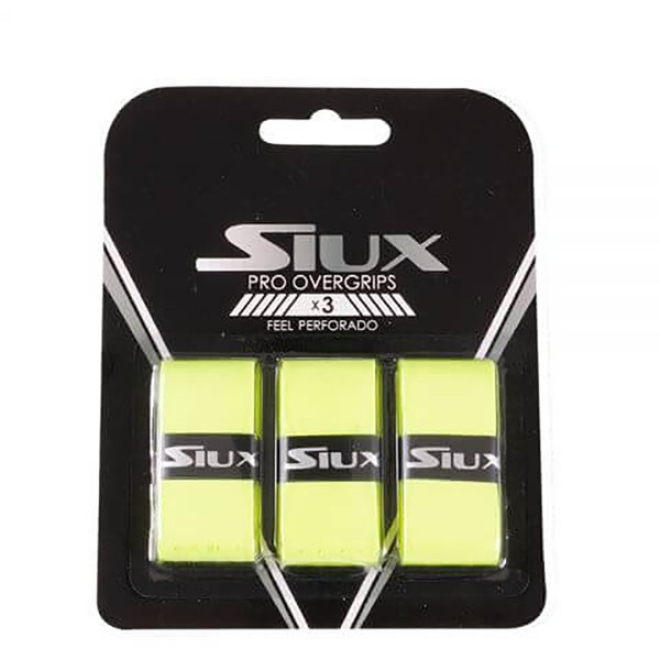 Siux Perforated Overgrip 3 St. Yellow
